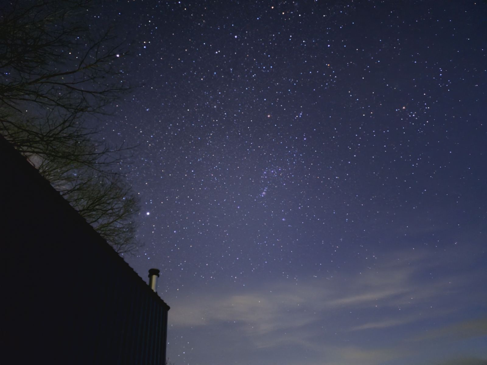 Stars over the roofline